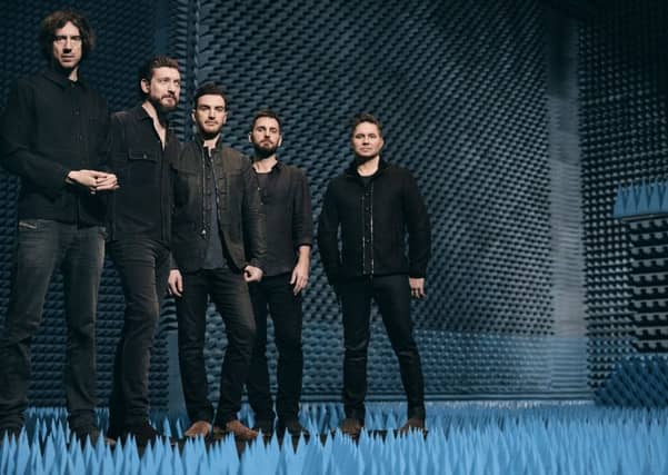 Snow Patrol won the Artist of the Year award. Picture: Simon Lipman
