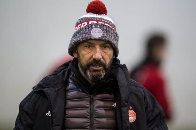 Aberdeen manager Derek McInnes. Pic: SNS