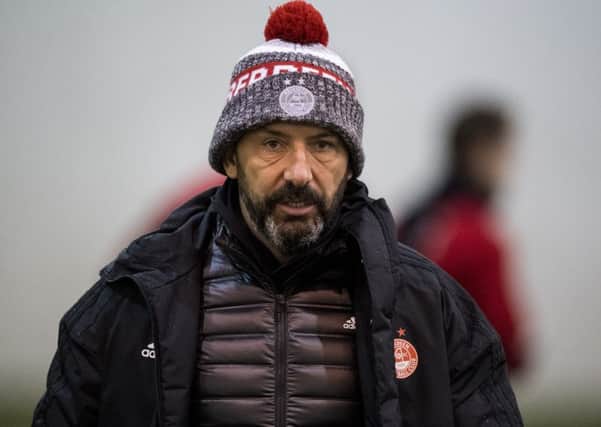 Aberdeen manager Derek McInnes. Pic: SNS