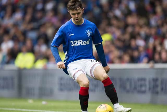 Glen Middleton in action for Rangers. Pic: SNS/Rob Casey