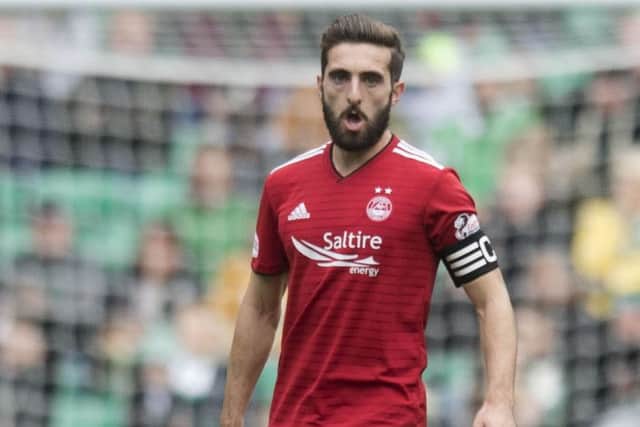 Graeme Shinnie in action for Aberdeen. Pic: SNS/Craig Williamson