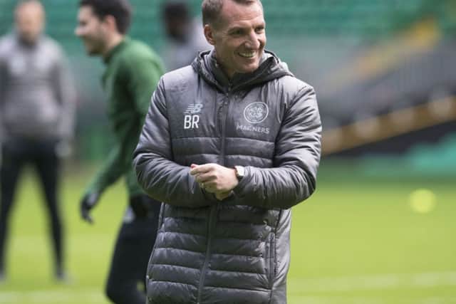 Celtic manager Brendan Rodgers. Pic: SNS