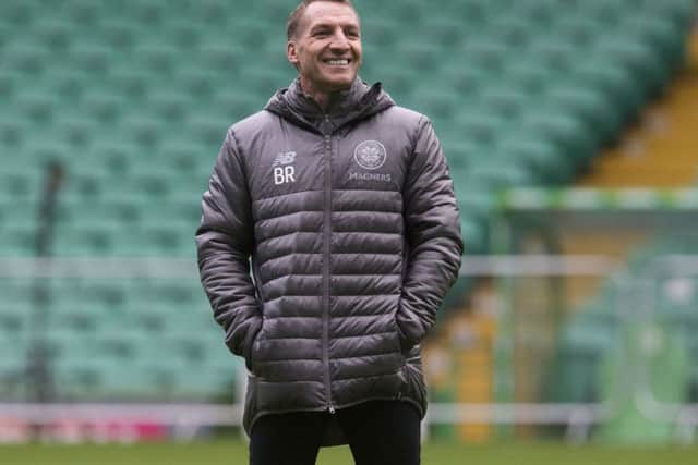 Celtic manager Brendan Rodgers. Pic: SNS