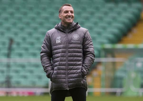 Celtic manager Brendan Rodgers. Pic: SNS
