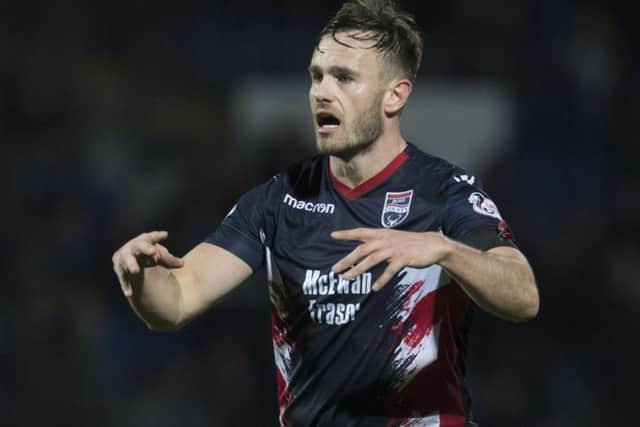 Keith Watson scored the winning goal for County. Pic: SNS