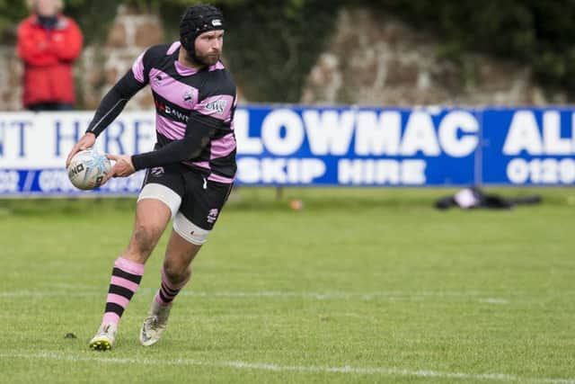 Ayr's Frazier Climo in action. Pic: SNS/Bruce White