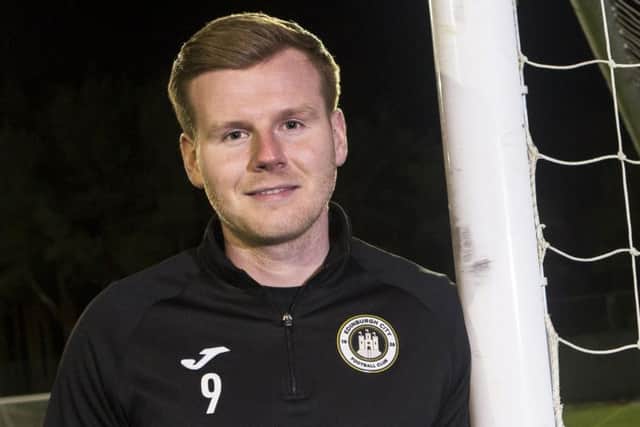Edinburgh City's Blair Henderson scored. Pic: SNS