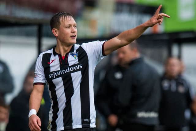 James Craigen in action for Dunfermline. Pic: SNS/Ross Parker