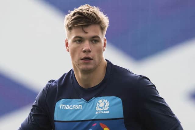 Glasgow and Scotland centre Huw Jones was wanted by Leicester. Picture: Paul Devlin/SNS/SRU