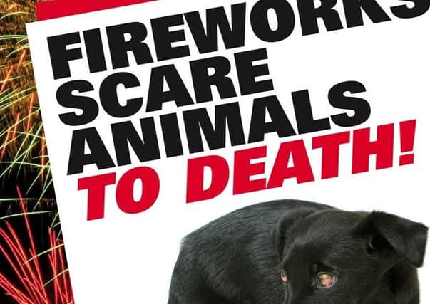 An SSPCA poster advertising its helpline.