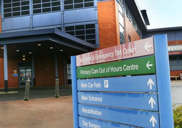Hairmyres Hospital. Picture: JP