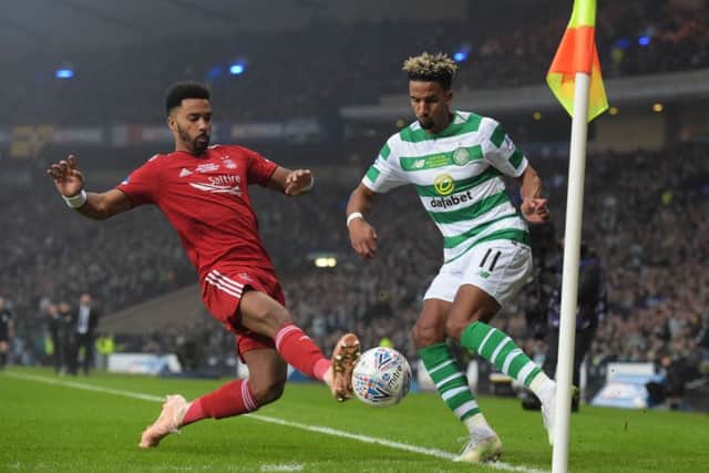 Sat very deep to allow Ryan Christie to run beyond the Dons central defence to score.