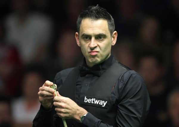 Ronnie O'Sullivan has floated the idea of breakaway. Picture: Tim Goode/PA Wire