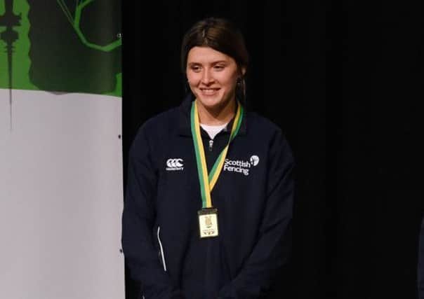 Glenrothes fencer Chloe Dickson wins individual foil event at the Senior Commonwealth Fencing Championships in Australia