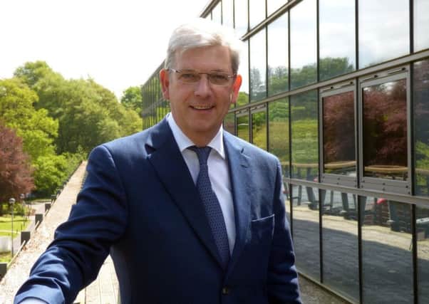 Iomart's chief executive Angus MacSween said the trading performance reflected 'the strength of our cloud capabilities and business model'. Picture: Contributed