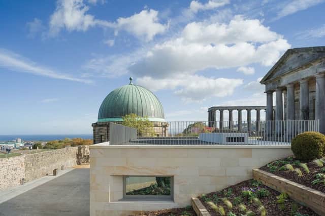 The new Collective Gallery on Calton Hill PIC: Tom Nolan
