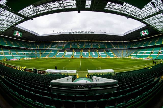 A general view of Celtic Park. Picture: SNS Group