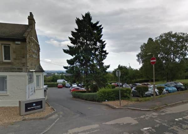 The victim was shot as he sat in a van in the car park of Taylor Veterinary Practice in East Kilbride Road on Monday evening. Picture: Google Maps