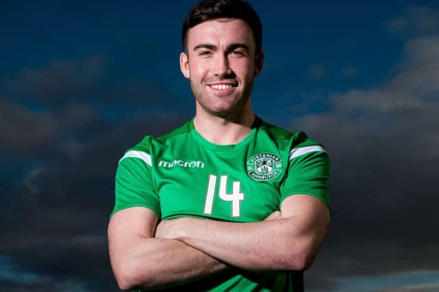 Hibernian's Stevie Mallan. Picture Ross Parker/SNS