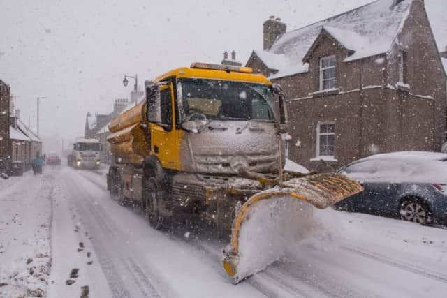 Parts of Scotland plunged to -10C last night. Picture: TSPL