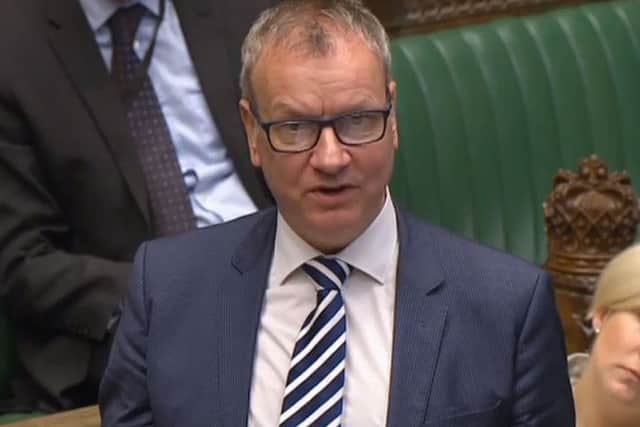 SNP MP Pete Wishart speaking in the Commons.