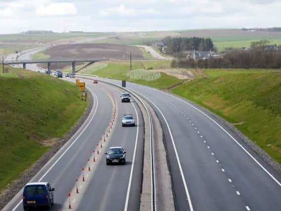 The road was originally due to have been opened in spring 2017. Picture: Transport Scotland