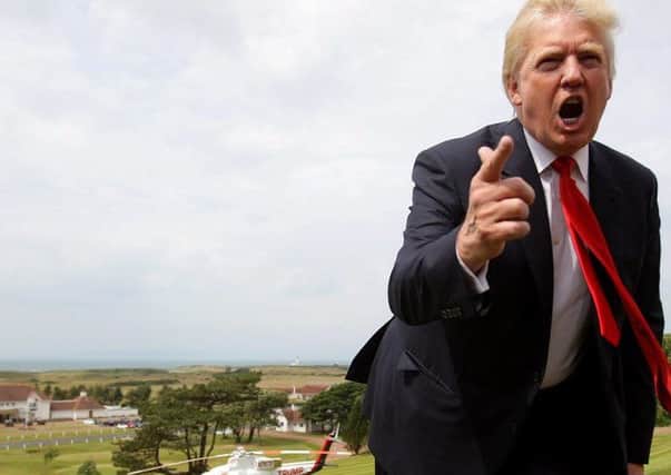 Donald Trump International Golf Links Ltd wants to build 550 homes near his Aberdeenshire course. Picture: SWNS