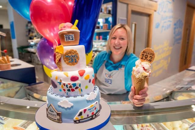 Yvette Harrison, parlour manager at 19.2, which has served 210,000 orders in its first year - enough for almost every person in Aberdeen. Picture: Contributed