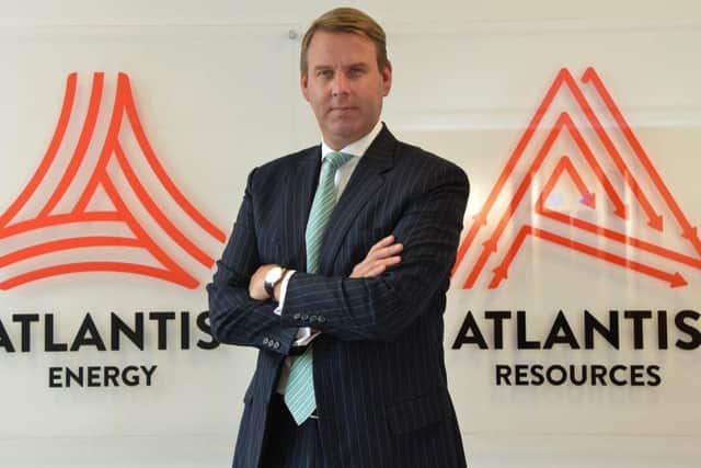 Tim Cornelius, chief executive at Simec Atlantis Energy, which has been awarded a European grant. Picture: Jon Savage.
