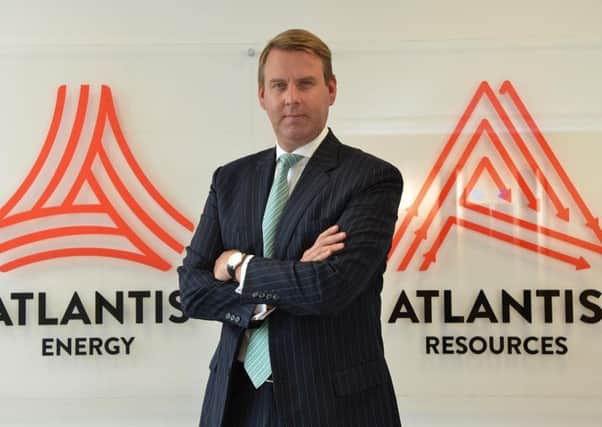 Tim Cornelius, chief executive at Simec Atlantis Energy, which has been awarded a European grant. Picture: Jon Savage.