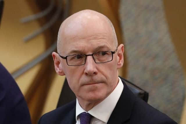 John Swinney. Pic - Andrew Cowan/Scottish Parliament
