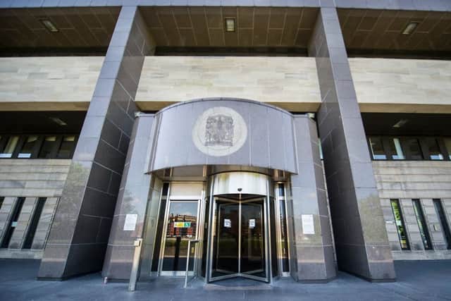 A general view of Glasgow Sheriff Court. Picture: John Devlin