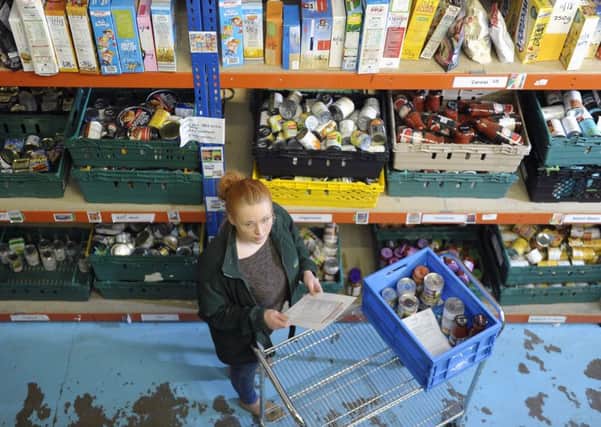 Food banks have become part of life for the poorest people in Britain (Picture: Neil Hanna)