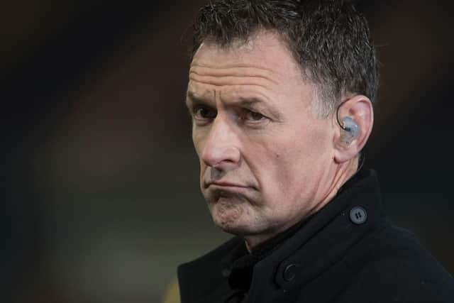 Chris Sutton slammed the standard of refereeing in Scotland.
