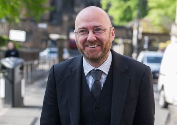 Patrick Harvie normally provides a Green fig leaf for the SNP but this time attacked its brass neck (Picture: John Devlin)