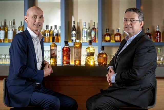 Ian Curle (left) and Scott McCroskie at the firm's HQ in Glasgow. Picture: Paul Chappells
