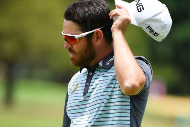 Former Open champion Louis Oosthuizen carded a nine-under-par 62 to lead in Johannesburg. Picture: Stuart Franklin/Getty