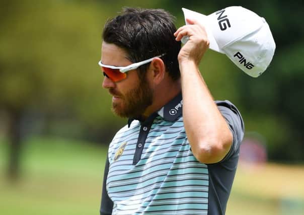 Former Open champion Louis Oosthuizen carded a nine-under-par 62 to lead in Johannesburg. Picture: Stuart Franklin/Getty