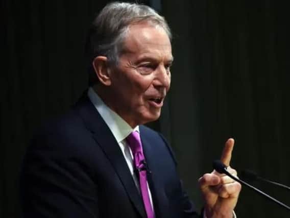 Former Prime Minister Tony Blair