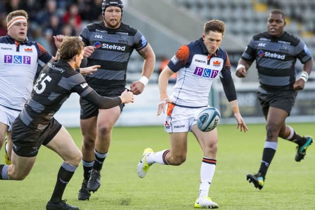 Henry Pyrgos helped Edinburgh to victory over Newcastle in pre-season. Picture: Gary Hutchison/SNS/SRU