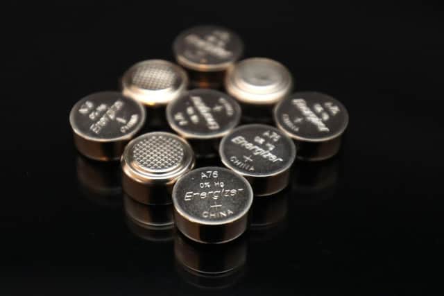 Families are being urged to be aware of the danger of button batteries following the death of a child who had swallowed one. Picture: Andrew Matthews/PA Wire