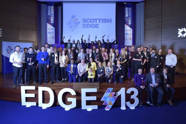 Winners of the 13th round of the Scottish Edge contest. Picture: Sandy Young Photography