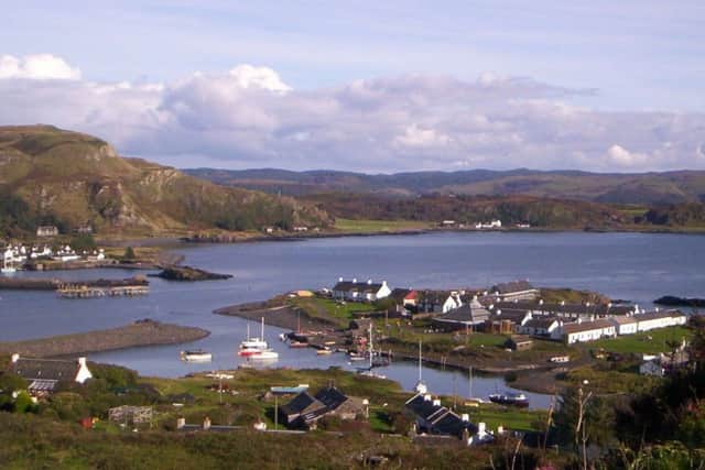 The island of Easdale. Picture: SWNS