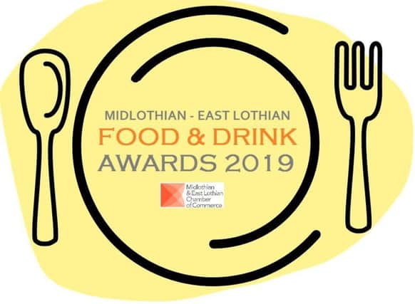 The Mid & East Lothian Food & Drink Awards 2019 logo.