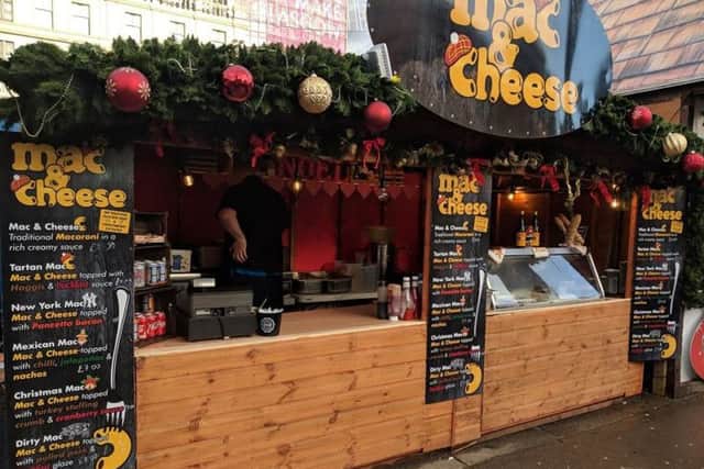 Everybody's favourite comfort food gets its own stall with loads of options including haggis, Mexican and even a Christmas version.