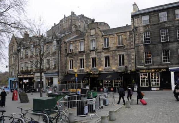 Living Streets pointed to the Grassmarket in Edinburgh as a thriving area. Picture: Greg Macvean