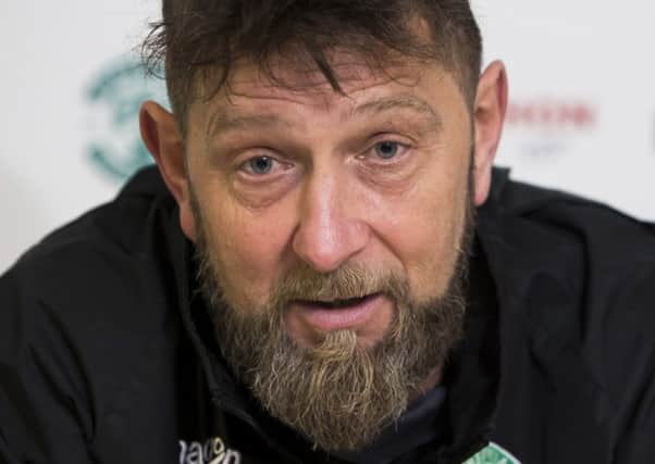 Garry Parker says Hibs players need to start working harder. Picture: Bruce White/SNS