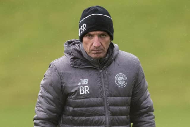 Celtic manager Brendan Rodgers. Pic: SNS/Craig Foy