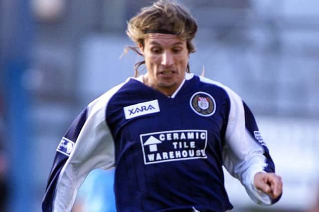 Claudio Caniggia in action for Dundee