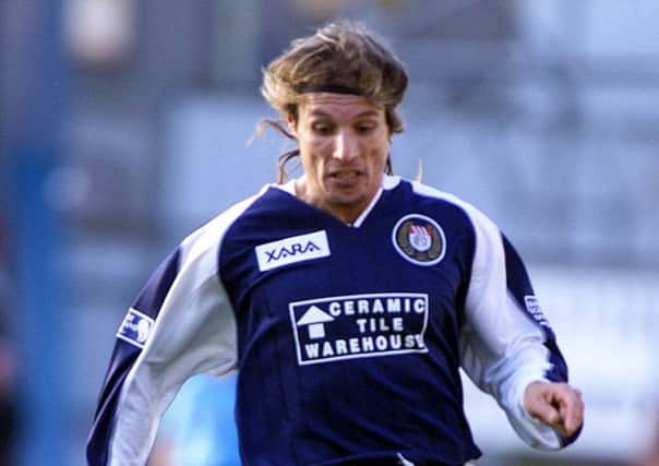 Claudio Caniggia in action for Dundee